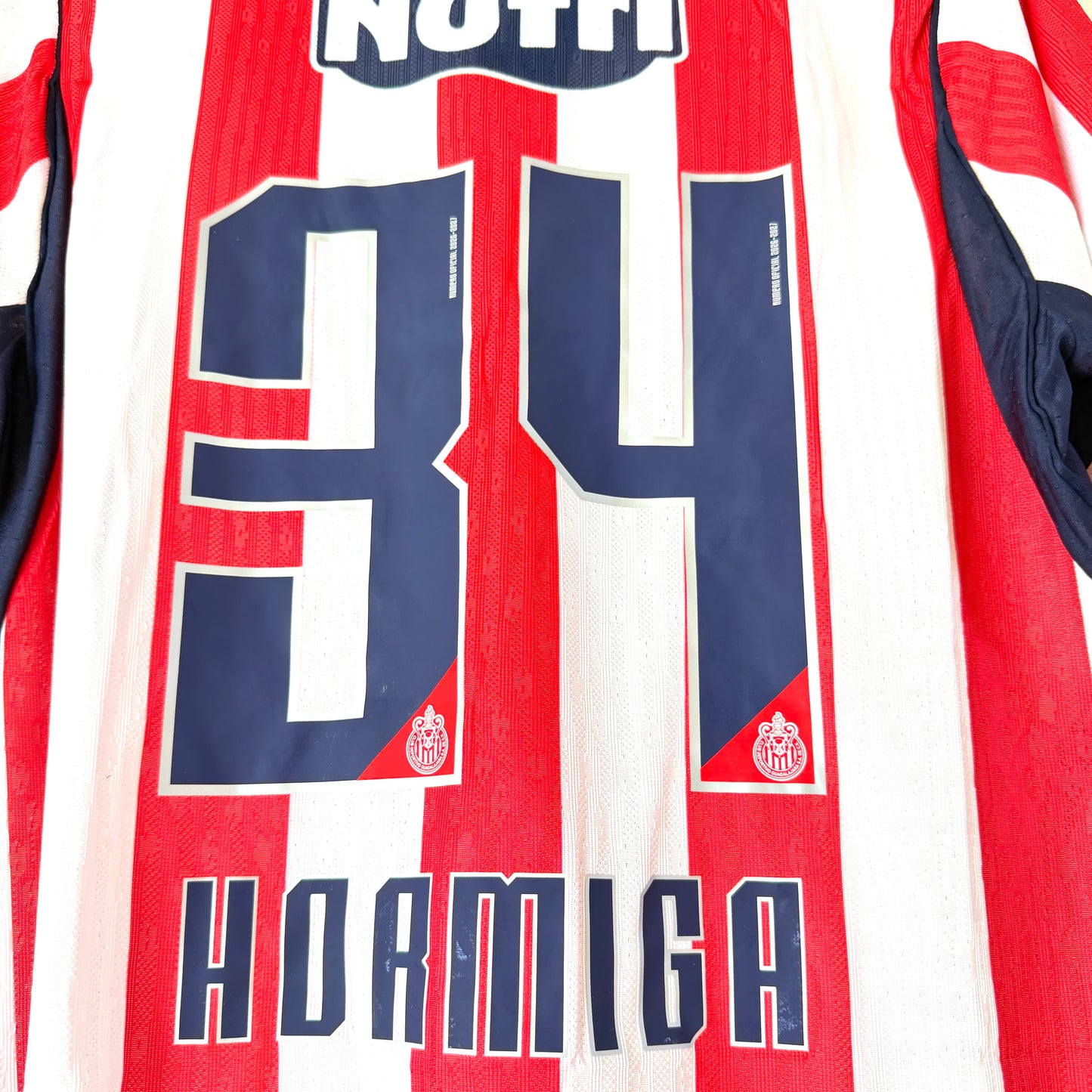 Chivas 2026/27 Home - HORMIGA 34 - Player Fit