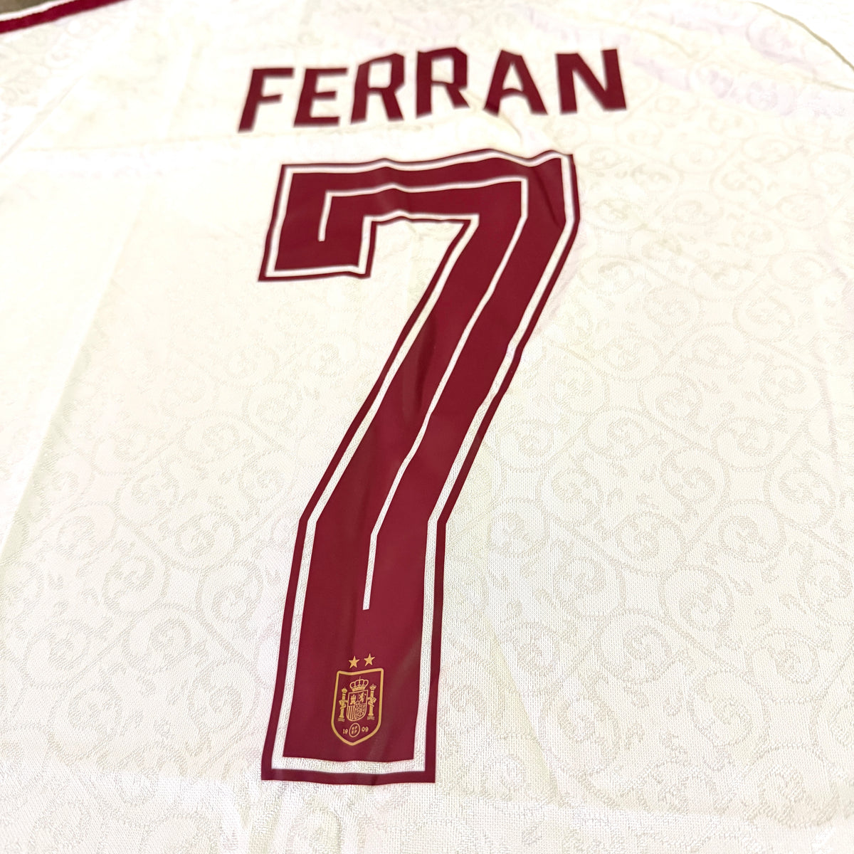 Spain 2026 Away - FERRAN 7 - Player Version