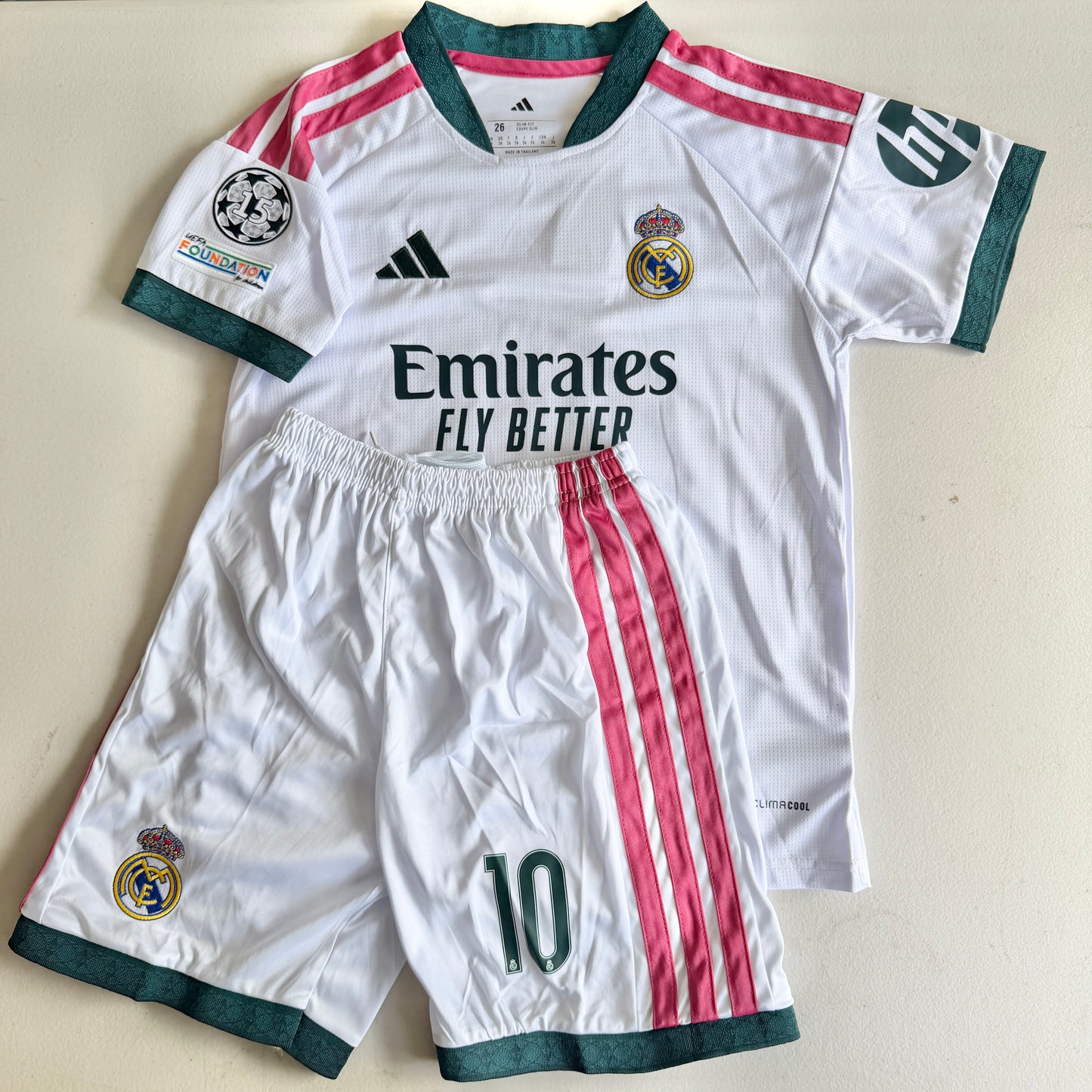 Real Madrid 2026/27 Home (KIDS) - MBAPPE 10