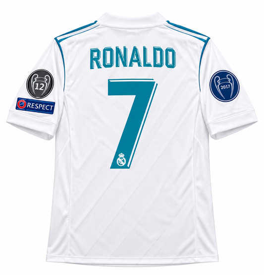 Real Madrid 2017/18 Home - RONALDO 7