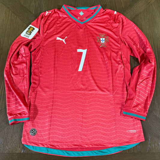 Portugal 2026 Home - RONALDO 7 - Long Sleeve - Player Version