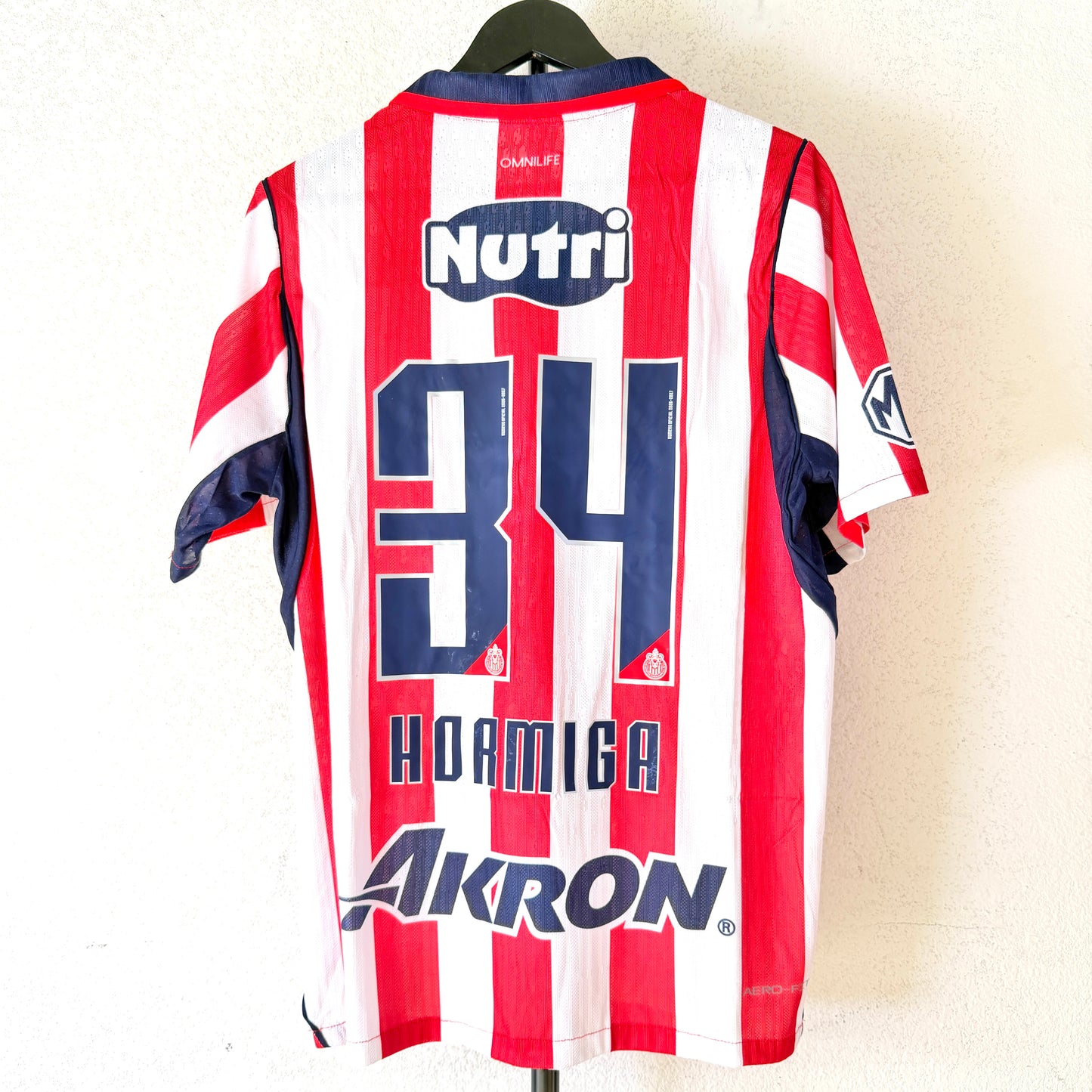 Chivas 2026/27 Home - HORMIGA 34 - Player Fit