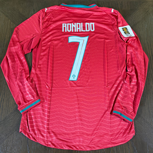Portugal 2026 Home - RONALDO 7 - Long Sleeve - Player Version