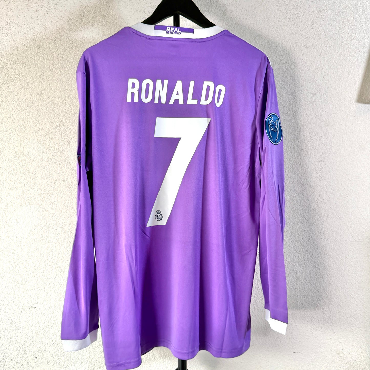 Real Madrid 2016/17 Away - Long Sleeve - RONALDO 7