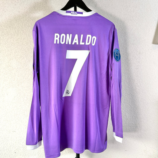 Real Madrid 2016/17 Away - Long Sleeve - RONALDO 7