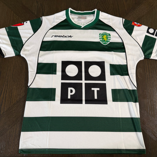 Sporting Lisboa 2001/03 Home - C.RONALDO 28