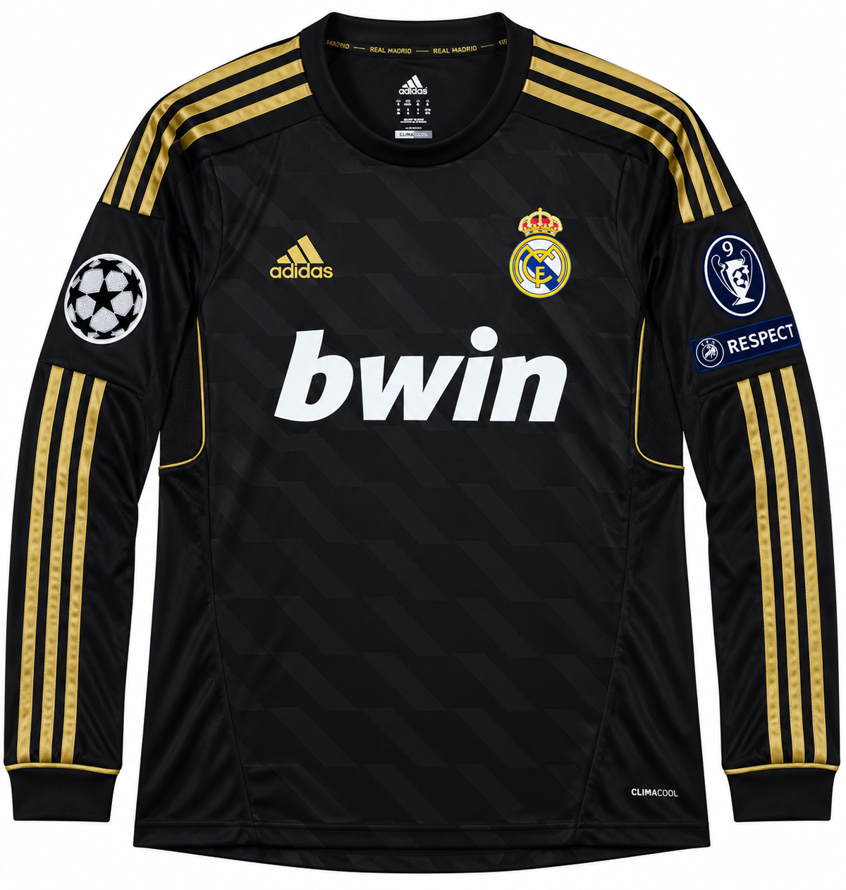 Real Madrid 2011/12 Away - Long Sleeve - RONALDO 7