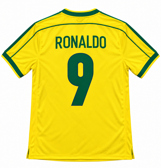 Brazil 1998 Home - RONALDO 9