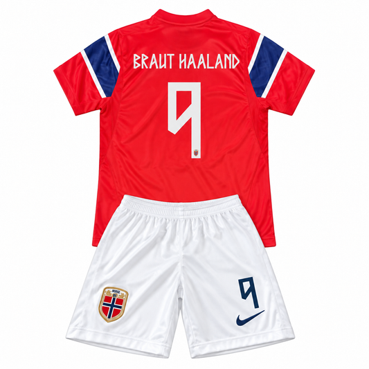 Norway 2026 Home (KIDS) - BRAUT HAALAND 9
