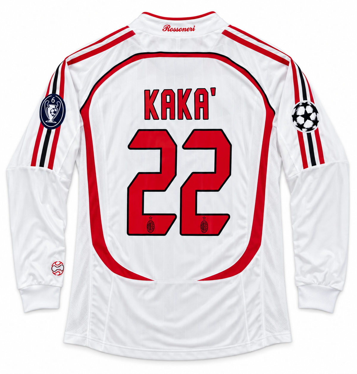 AC Milan 2006/07 Away - Long Sleeve - KAKÁ 22