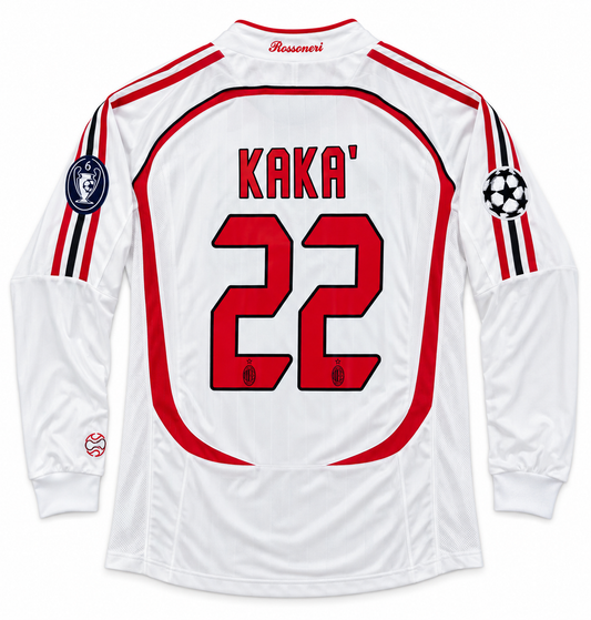 AC Milan 2006/07 Away - Long Sleeve - KAKÁ 22
