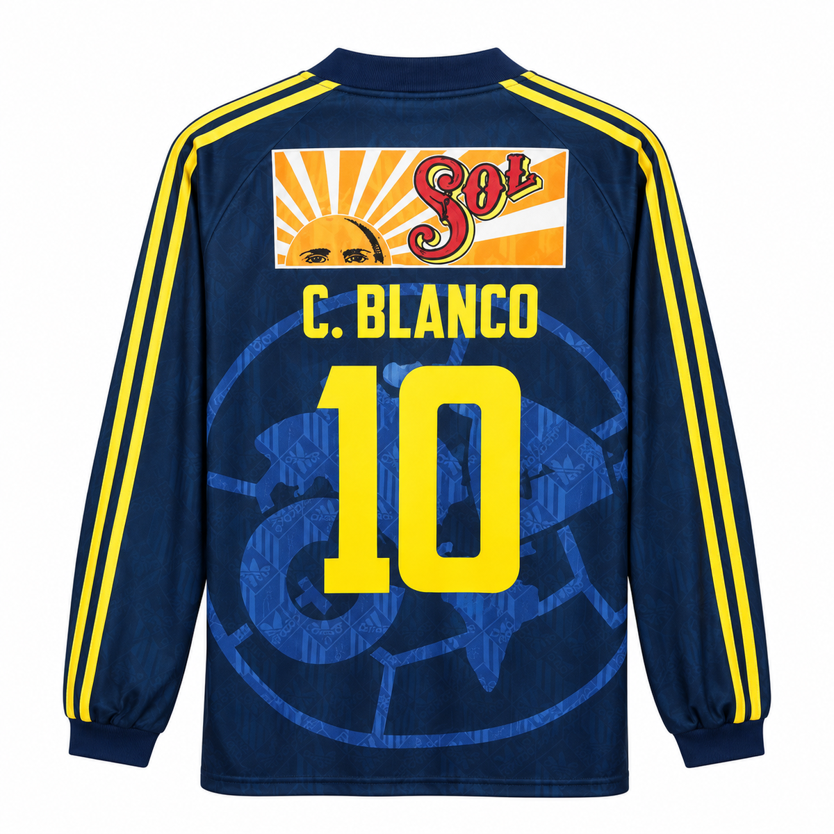 America 1998/99 Away - Long Sleeve - C.BLANCO 10